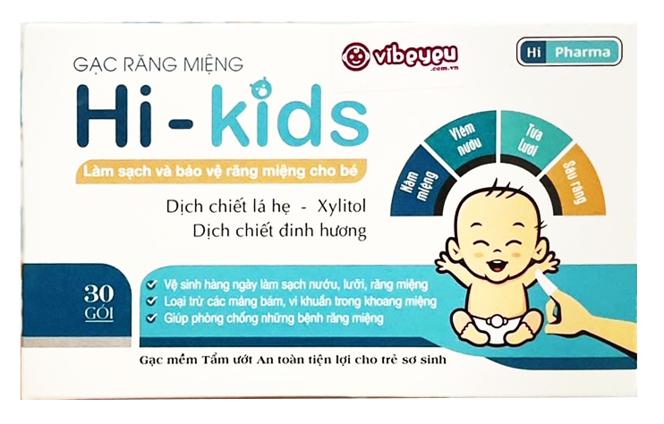 Hi kids gạc rang mieng
